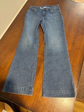 Women's Wrangler Blue Wide-Leg Jeans